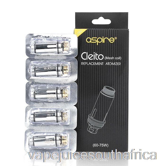 Vape Juice South Africa Aspire Cleito Replacement Coils 0.2Ohm Kanthal